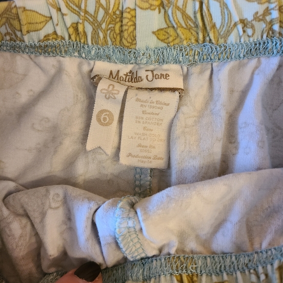 Matilda Jane bloomer pants, size 6 - Picture 3 of 3